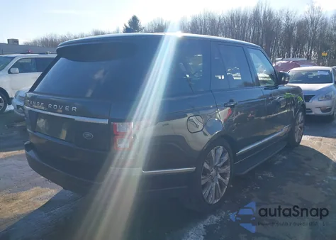 2017 Land Rover Range Rover Hse from USA, damaged, VIN SALGS2FV1HA372100